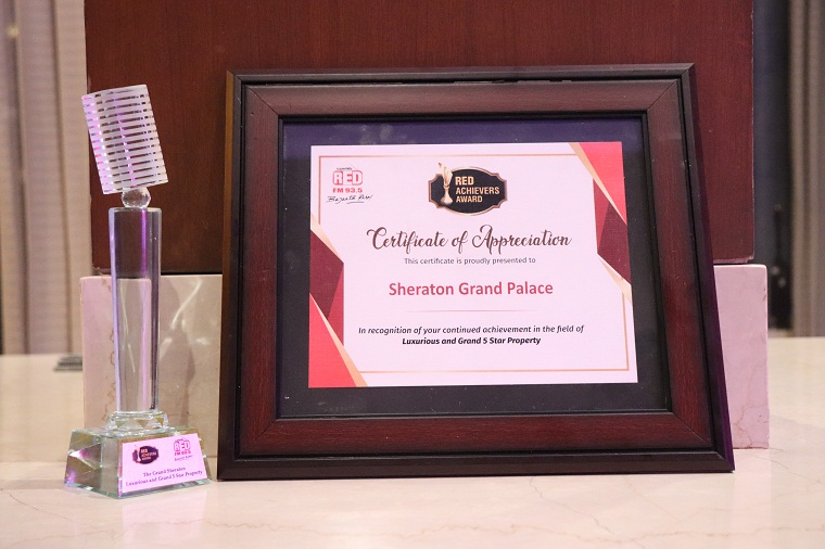 Sheraton Grand Palace Indore wins ‘Luxury and Grand 5-star Property’ in ...