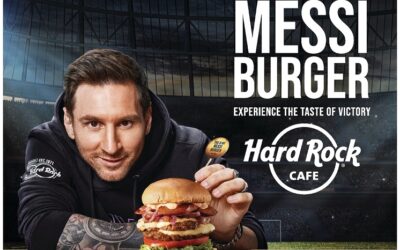 Hard Rock Cafe’s new burger inspired by Lionel Messi