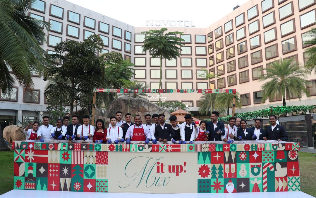 Novotel Hyderabad Convention Centre: ‘Mix It Up! – a cheerful cake mixing celebration under the Mango Tree